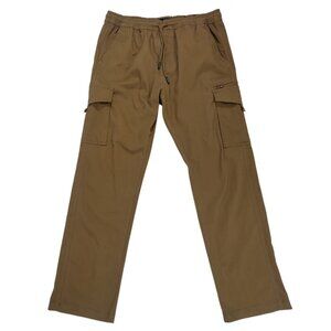 Mens Straight Leg Woven Cargo Pants By Brooksp, Size M, NWOT.